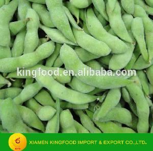 Newly crop  frozen   edamame  in- pod  soy bean