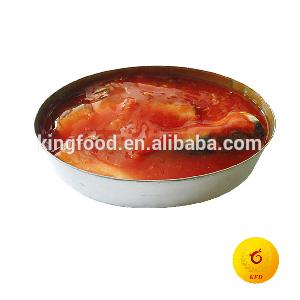 Types Oval Canned Sardine Fishes products