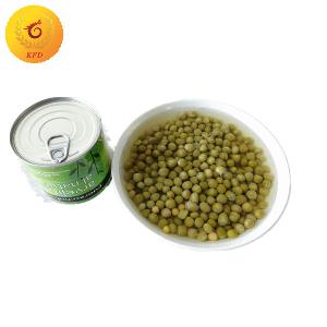 wholesale fresh 340g best canned green peas in brine