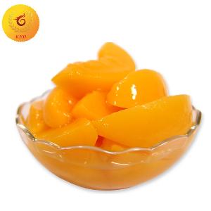 High quality canned yellow peach slice in light syrup