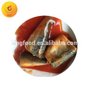 Can Mackerel in Sauce Tomato in 3 Pieces