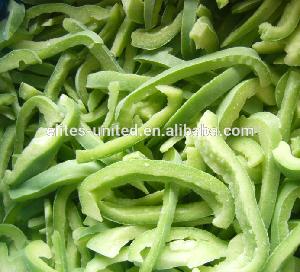 IQF frozen fresh pepper green bell pepper