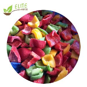 Frozen Mixed Color Sweet  Pepper  diced/dice/dices IQF  RED /GREEN/ YELLOW   pepper  cubes of new season crop