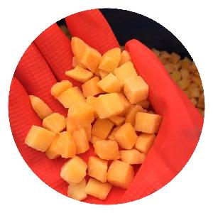 New season crop high quality fast frozen IQF apricot dice