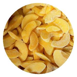 Newest high quality frozen IQF yellow peach slice