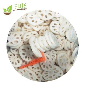 High Quality Frozen Lotus Root Organic IQF Lotus Root Slices with good price