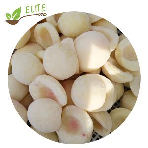 New season good price iqf frozen white/yellow  peach halves