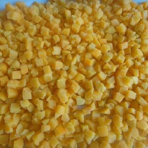 2020 New Crop 2/5# Diced Peach IQF