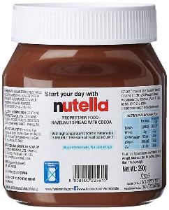 Hazelnut Nutella Chocolate 52g 350g 400g 600g 750g 800g /Nutellas Ferrero  at Rs 46/piece in Nabha