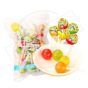  Fruity   lollipop   fruity  colorful surprise fruit  lollipop  china hard various fruit flavours  lollipop  candy with bag packing