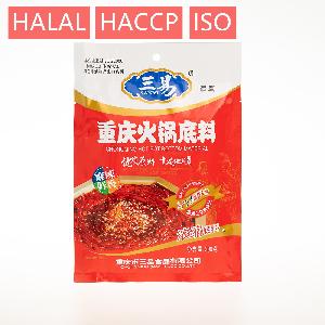 SANYI Wholesale sichuan Spicy Flavor halal food 150g soup seasoning for hotpot