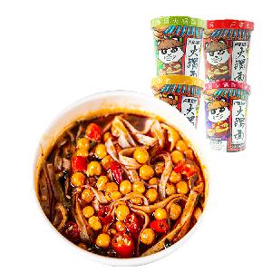 139g Hotpot Noodles Food Lazy Pot Instant Food Spicy Vermicelli Sichuan Mala Noodles