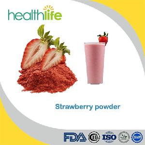Organic freeze dried Fragaria Vesca strawberry powder strawberry extract
