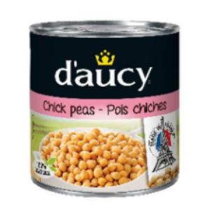 RETAIL&FOOD SERVICE daucy chick peas 400 g net Weight