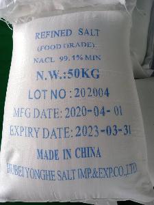 Hot Sell refined Salt 50kg with Food Grade