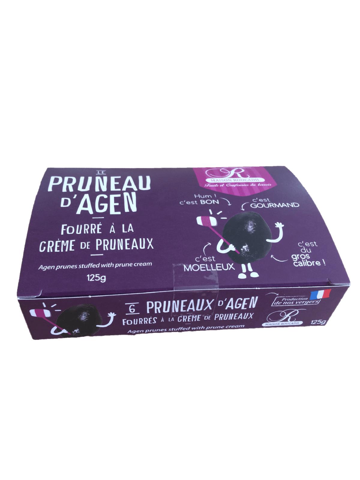 Stuffed prunes Box 6 prunes 125g