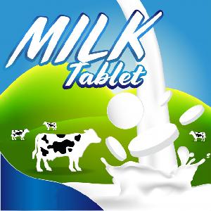 Cheap round Shape Milk Tablet candies cow dry eat milk taste press tablet candy