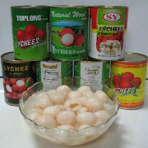 Canned Lychee In Syrup