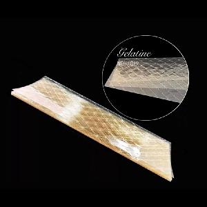 Food additive halal bovine gelatin leaf for cake,jelly,bakery