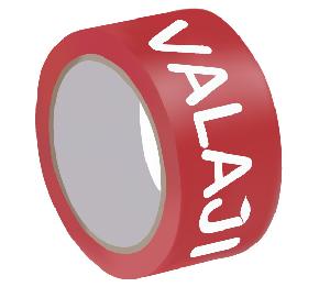 Printed packaging tapes