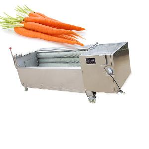 Li-Gong Vegetable carrot brush washing cleaning machine potato ginger brush roller washer and peeler