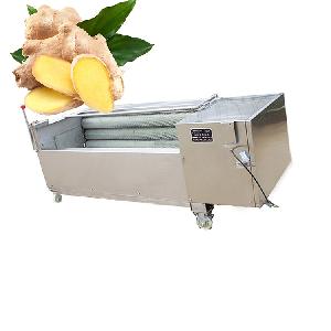 Automatic Ginger Washer and Peeler Machine Price丨Ginger Peeling Machine  Manufacturer