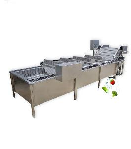 Vegetable cabbage mushroom/ radish/ Fruit bubble washing cleaning Processing Machinery