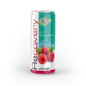 320ml canned healthy recovery graspberry drink from BENA beverage companies private label