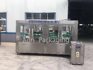 Stainless Steel Bottle Beer washing,filling and packing monobloc machine