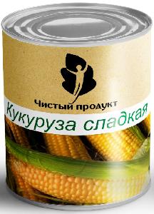 Canned sweet corn