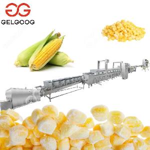 Frozen Sweet  Corn   Processing   Line  IQF Frozen  Corn  Production  Line 