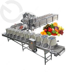 Automatic Fruit and Vegetable Washing and Drying Machine