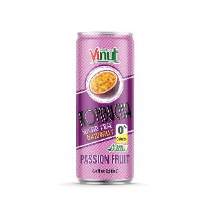8.4 fl oz VINUT Kombucha natural Passion fruit juice Sugar free
