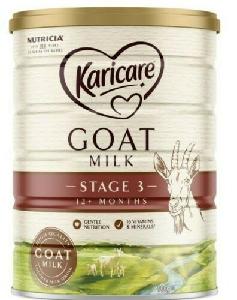 Karicare Goat Milk Stage 3 Baby formula 900g 12 months + baby feed baby powde