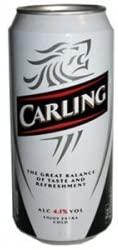 Carling  can s  Beer   500ml  x 24