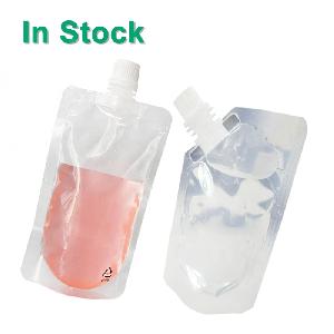Reusable Clear Plastic Flask Bags Travel Beverage Alcohol Liquid Liquor Packaging Cruise Sneak Drink