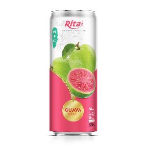 320ml cans guava fruit juice not from concentrate from RITa beveraage