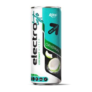 250ml cans Coconut water original drink from Rita beverage