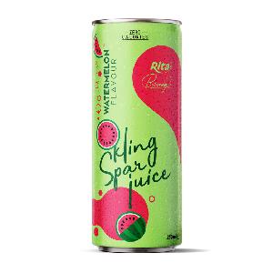 sparkling juice with watermelon flavour 250ml cans from RITA beverage