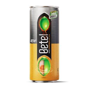 Betel nut Energy drink recovery power 250ml slim cans from RITA beverage