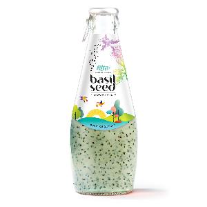 Basil seed 290ml Glass Bottle cocktail drink from RITA beverage