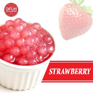 Taiwan Instant Boba (Tapioca Pearl) - Strawberry Flavor