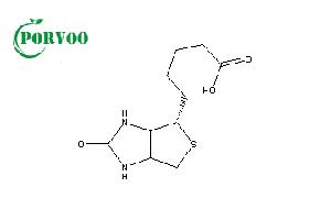 Vitamin H D-Biotin Vitamin B7 powder CAS No.: 58-85-5