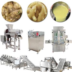 Industrial Automatic Ginger Juice Processing Line