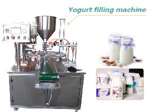 Yogurt filling packaging machine
