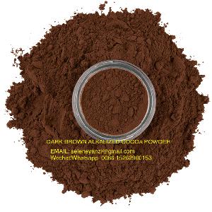 Dark Brown Alkalized  cacao  polvo 4/8 -Asia Market