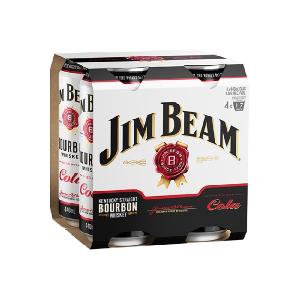 Jim Beam & Cola Bourbon Whiskey