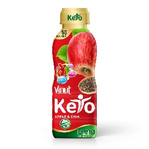 330ml vinut keto diet apple juice with chia seed