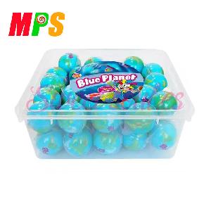Customized private label mix fruit flavor sweet soft candies planet gummy candy