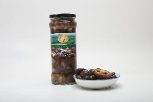 Marinated Shiitake Whole in glass jar